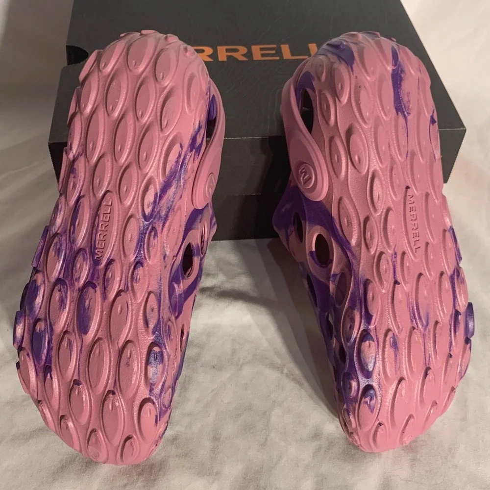 Merrell Hydro Moc Pink Purple Crocs Kids Size 3